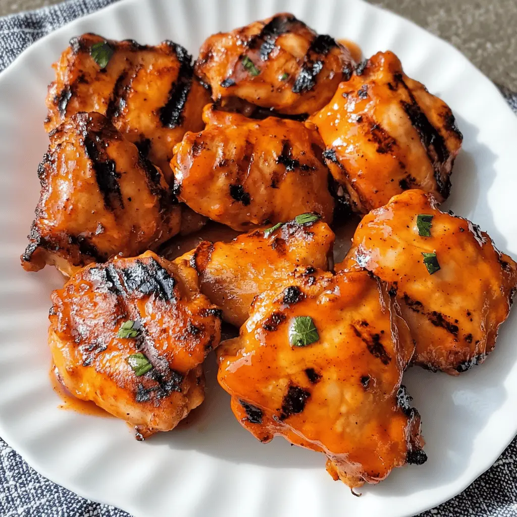 Fire up the grill for these delicious Grilled Honey Buffalo Chicken Thighs! With a perfect blend of sweet honey and spicy buffalo sauce, these juicy thighs are a crowd-pleaser. Ideal for summer barbecues, family dinners, or game day gatherings. Don’t forget to save this recipe for a flavor-packed meal!