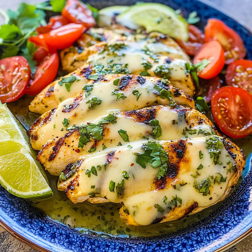 Heat up your grill for this delicious Grilled Salsa Verde Pepper Jack Chicken! Juicy chicken breasts are topped with zesty salsa verde and melty pepper jack cheese, creating a flavorful dish perfect for any summer gathering. Save this recipe for your next barbecue or family dinner – everyone will love it!