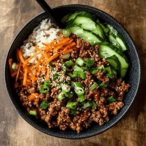 Get ready to enjoy a delightful twist on a classic favorite with this Ground Beef Bulgogi recipe! Featuring tender, marinated ground beef infused with savory flavors and a hint of sweetness, it's perfect for a quick weeknight dinner or a fun gathering. Save this recipe now to bring bold Korean flavors to your table any night of the week!