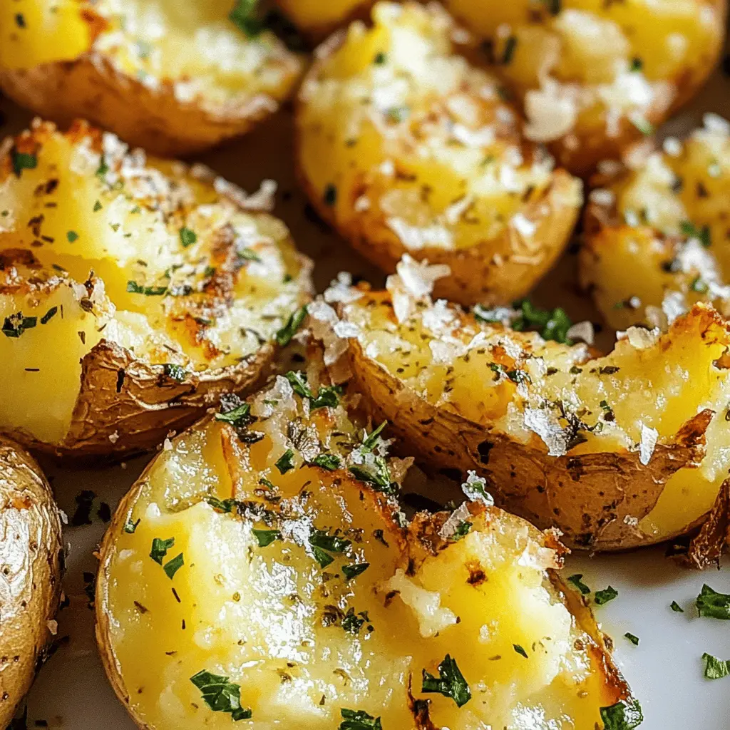 Crispy on the outside and tender on the inside, these smashed potatoes are the perfect side dish! With just a few simple ingredients, you can create a delicious treat that pairs wonderfully with any main course. Save this recipe for your next gathering or cozy family dinner—your taste buds will thank you!