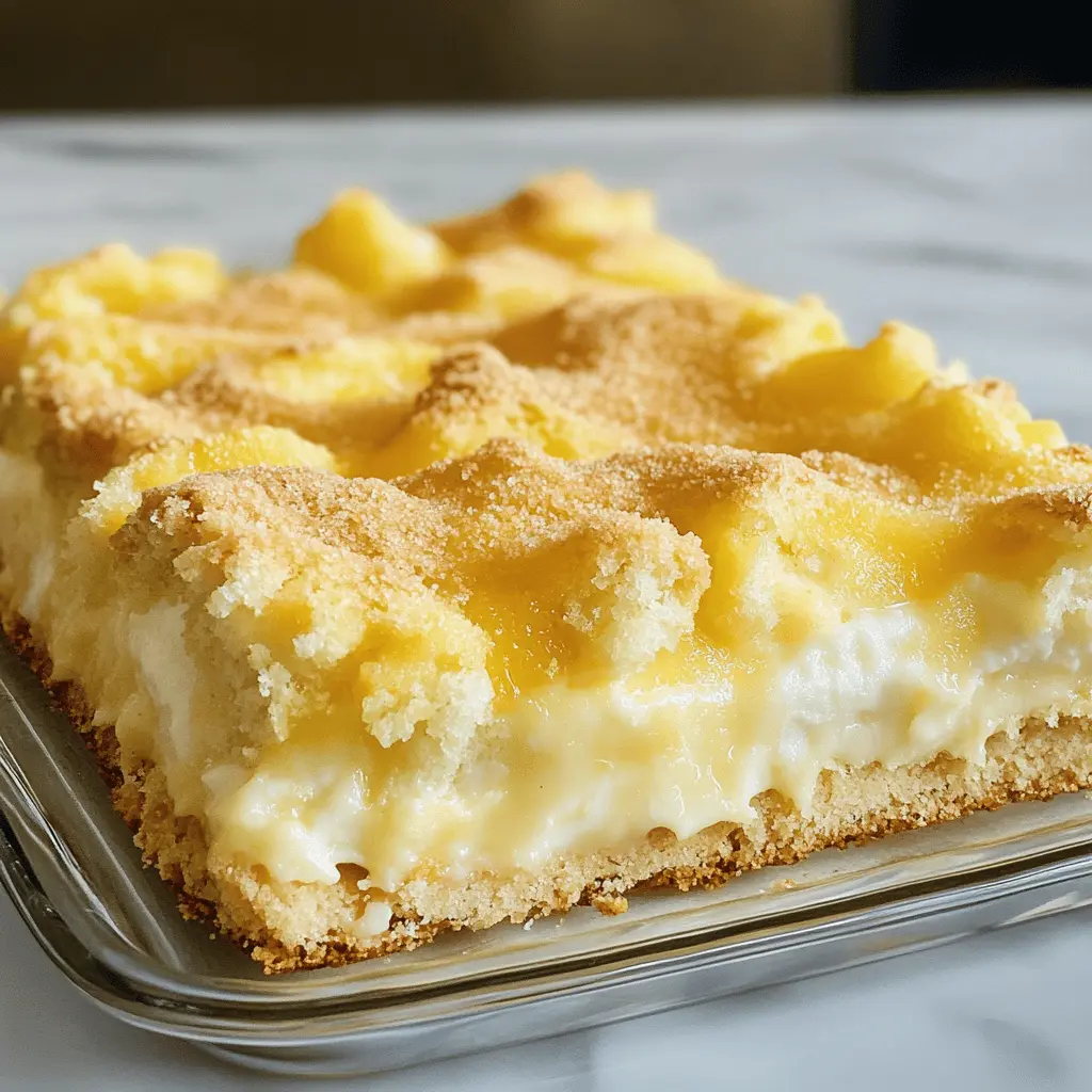 This Tangy Lemon Cream Cheese Dump Cake is a delightful treat that brings together zesty lemon flavors and creamy texture. The buttery crust perfectly complements the tangy filling, making it a crowd-pleaser at any gathering. Save this easy recipe for your next potluck or family dinner and wow everyone with this simple yet delicious dessert!