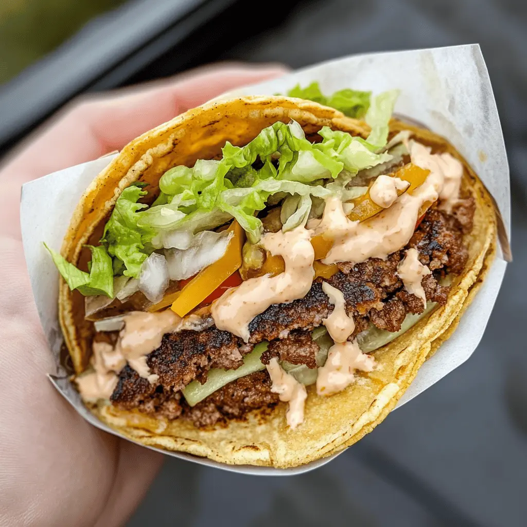 Get ready for a flavor-packed twist on classic tacos with these Original Smash Burger Tacos! Juicy beef patties, melty cheese, and fresh toppings come together in a warm tortilla for a mouthwatering experience. Perfect for a quick weeknight dinner or a fun gathering with friends. Save this recipe to impress your family with something unique and delicious!
