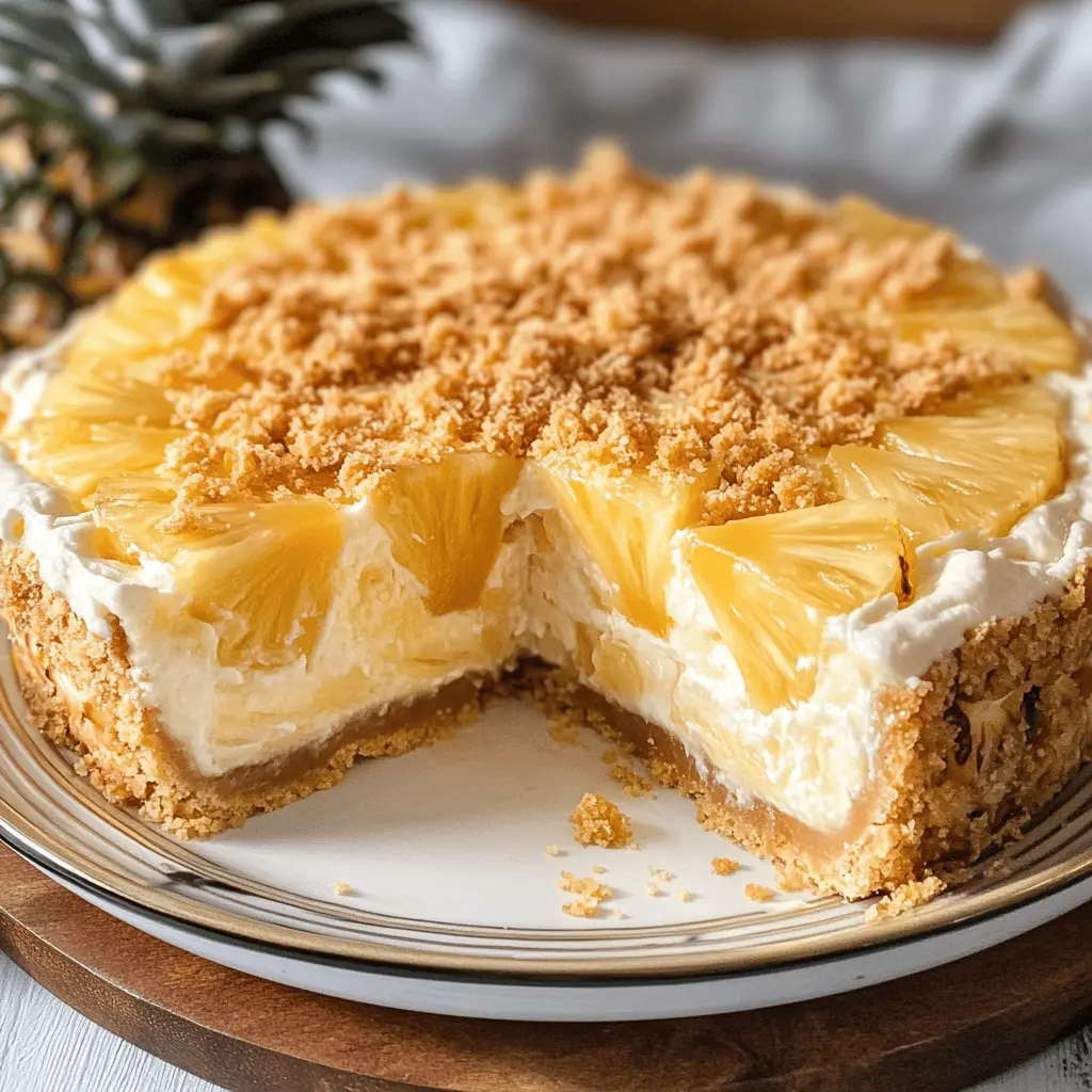 Easy Grandma’s Pineapple Dream Dessert Recipe