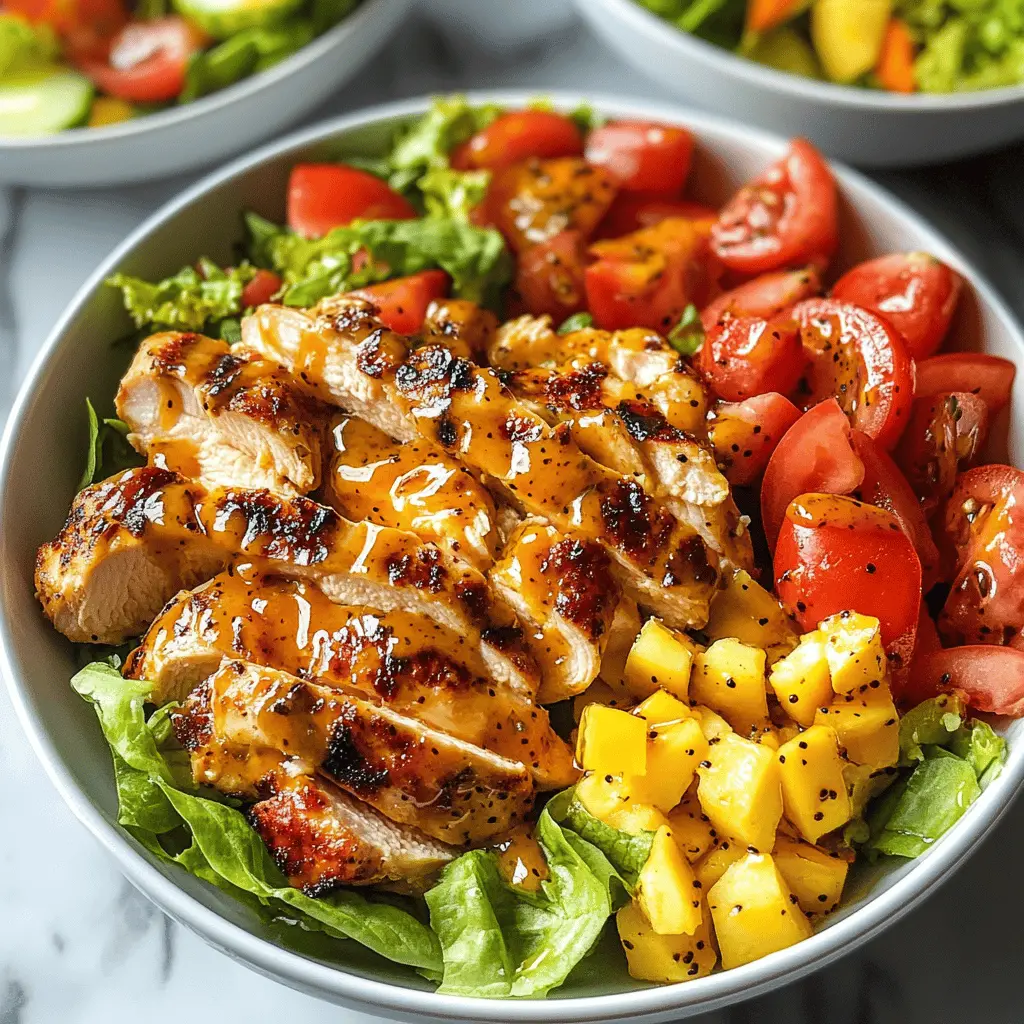 Easy Honey Mustard Chicken Salad Recipe