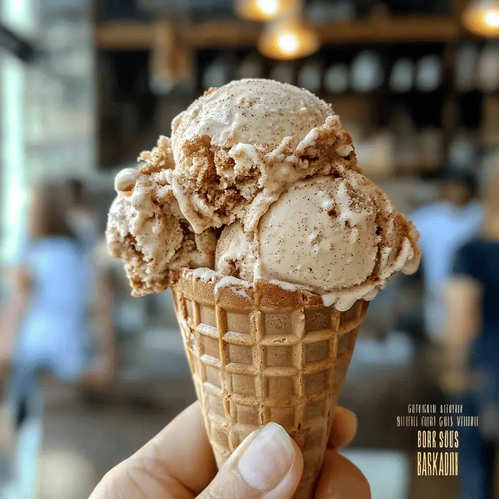Easy Brown Sugar Cinnamon Ice Cream Recipe