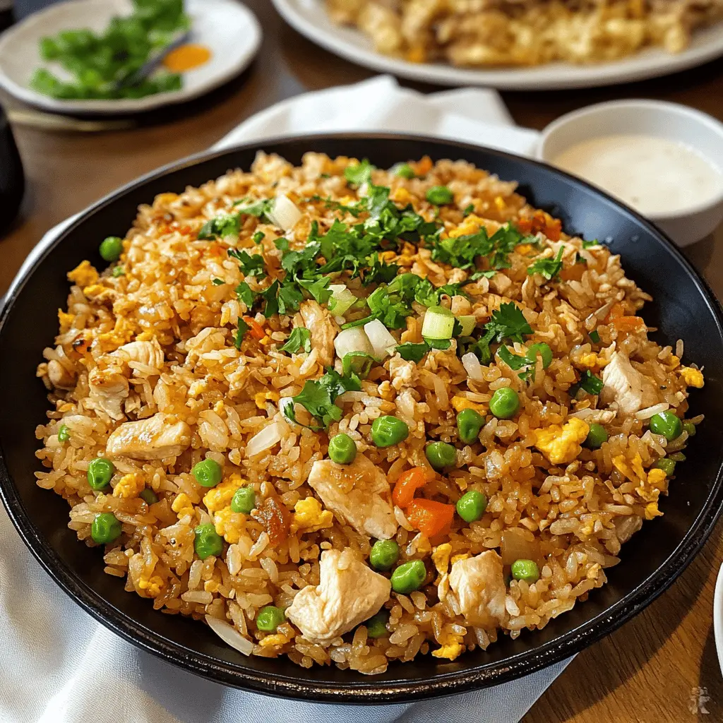 Easy Restaurant-Style Chicken Fried Rice Recipe