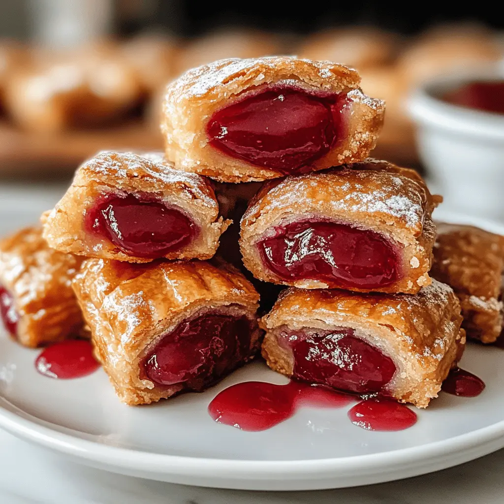 Easy Cherry Pie Bites Recipe