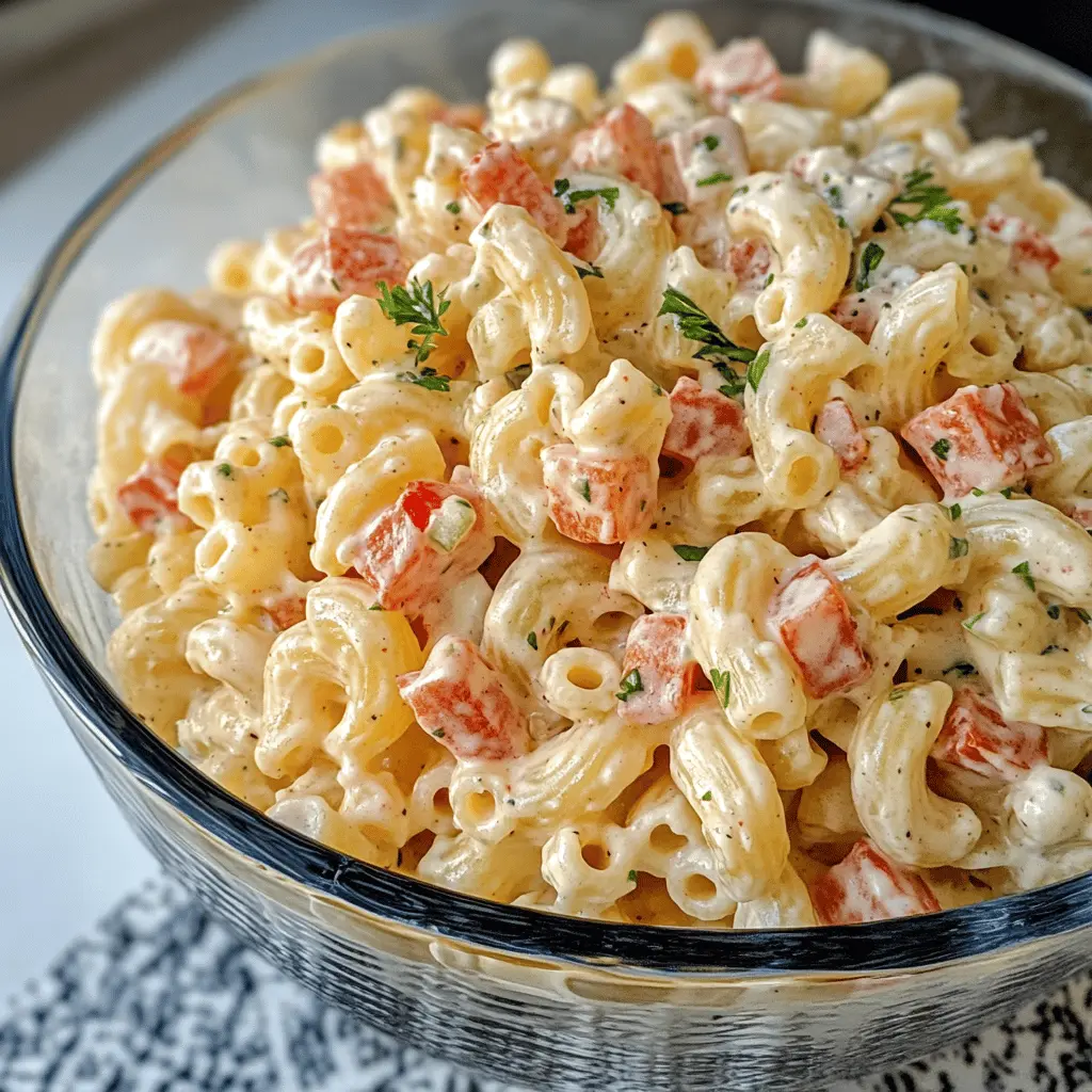 Easy Creamy Guy Fieri Macaroni Salad Recipe
