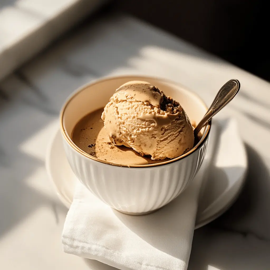 Easy Bold Coffee Ice Cream Recipe