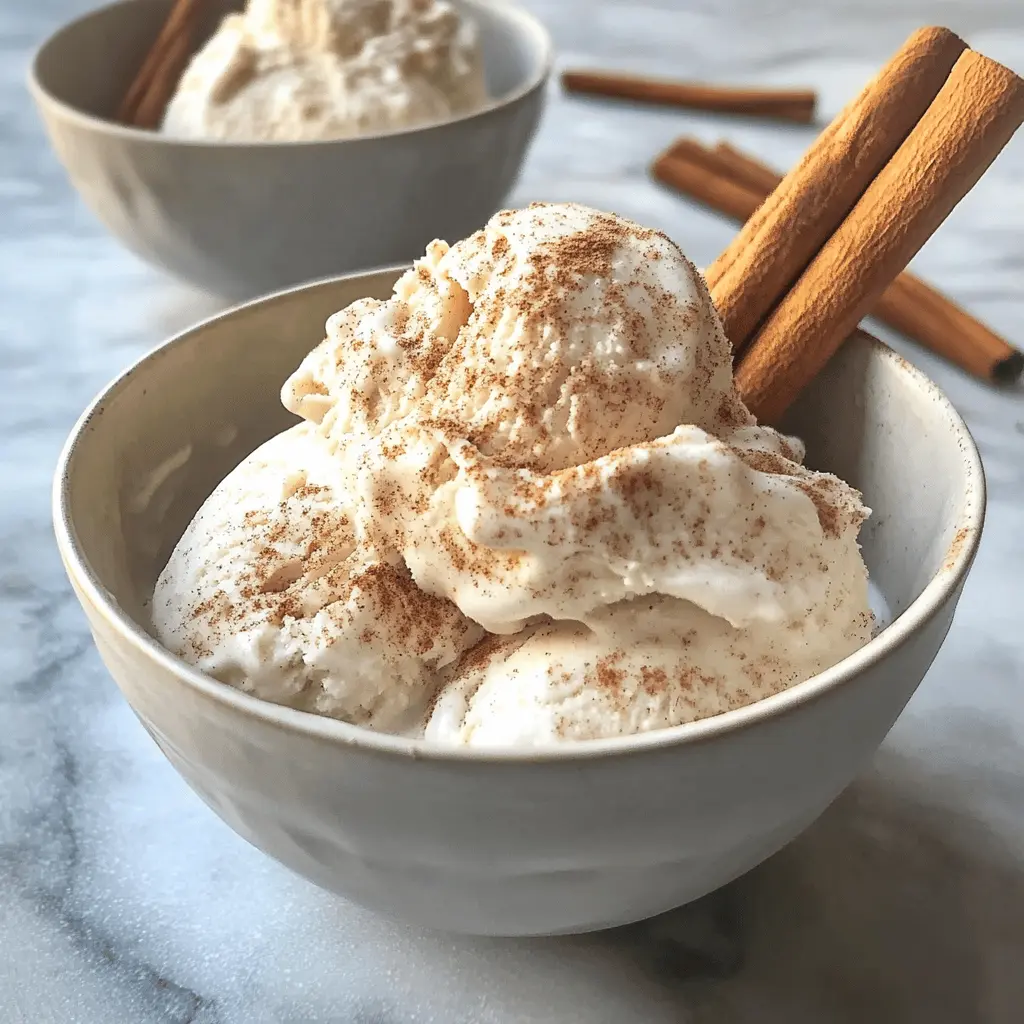 Easy Cinnamon Honey Homemade Ice Cream Recipe