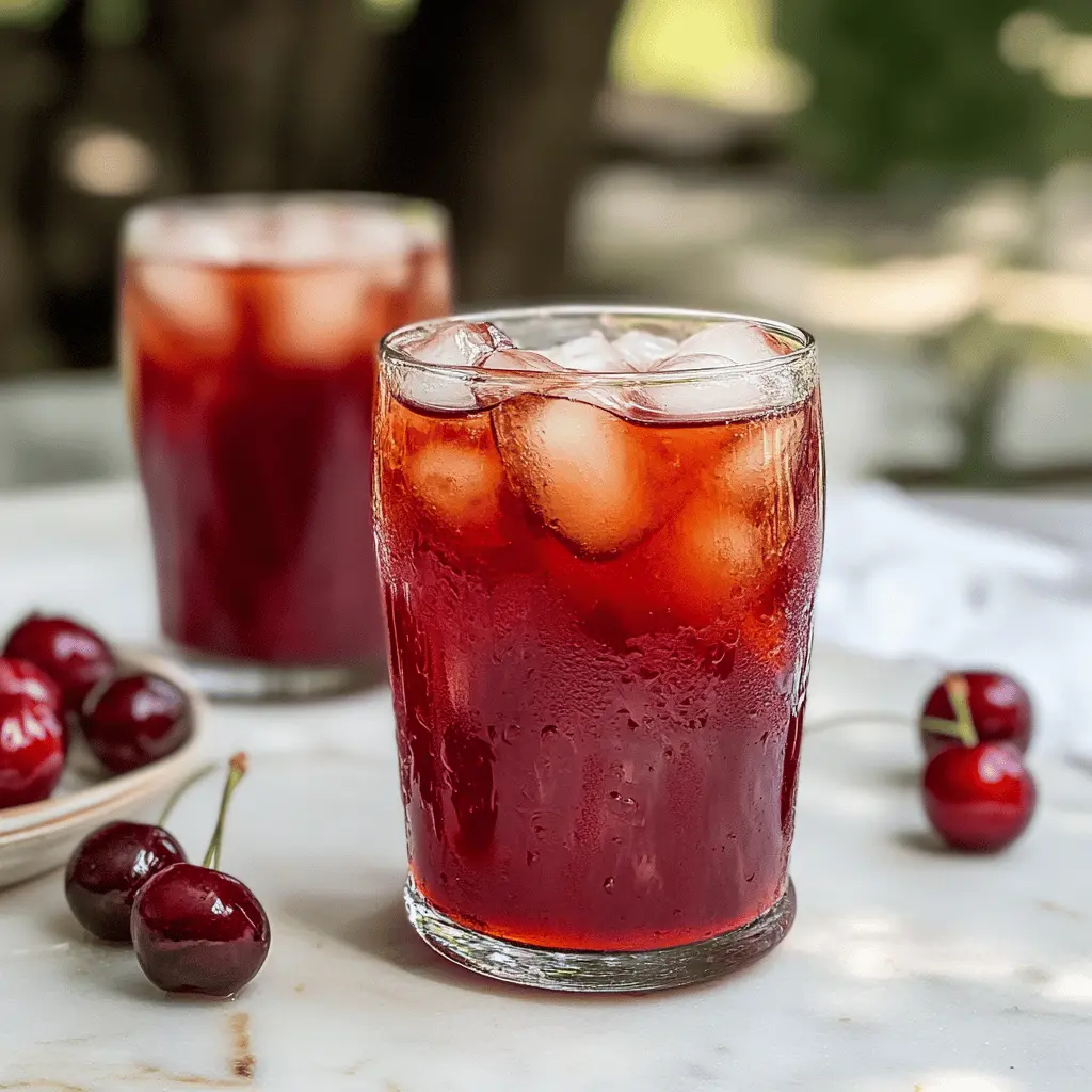 Refreshing Cherry Iced Tea Recipe for Summer