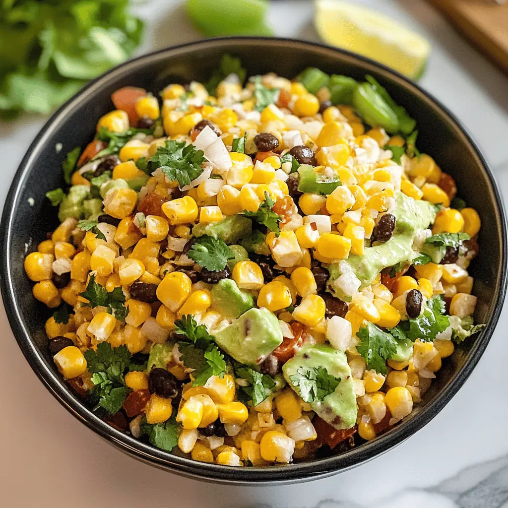Easy Mexican Corn Salad Recipe for Summer