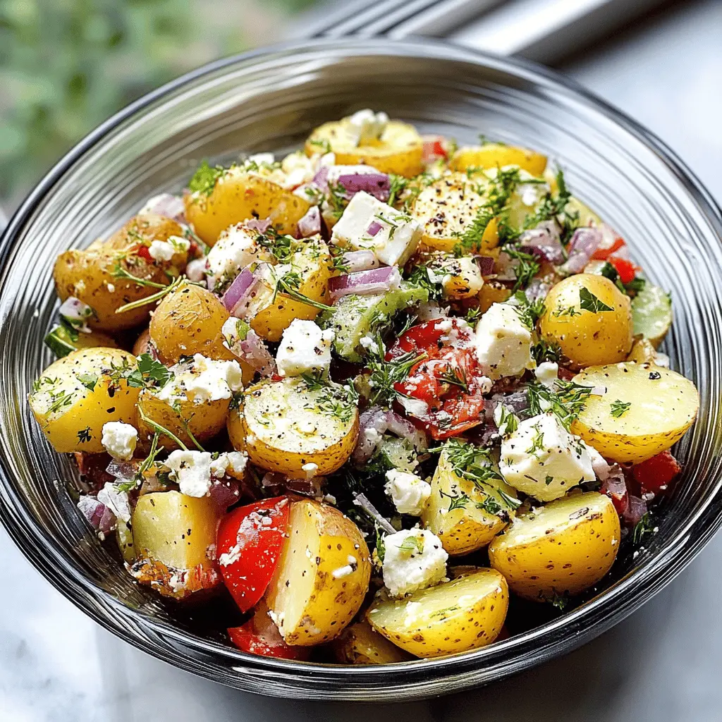 Easy 25-Minute Greek Potato Salad Recipe