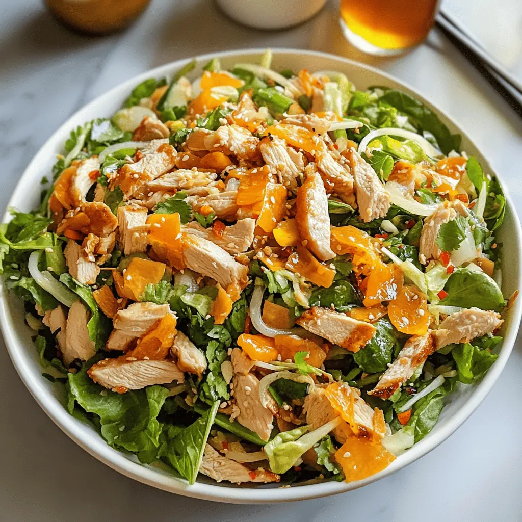 Easy Chinese Chicken Salad Recipe for Summer
