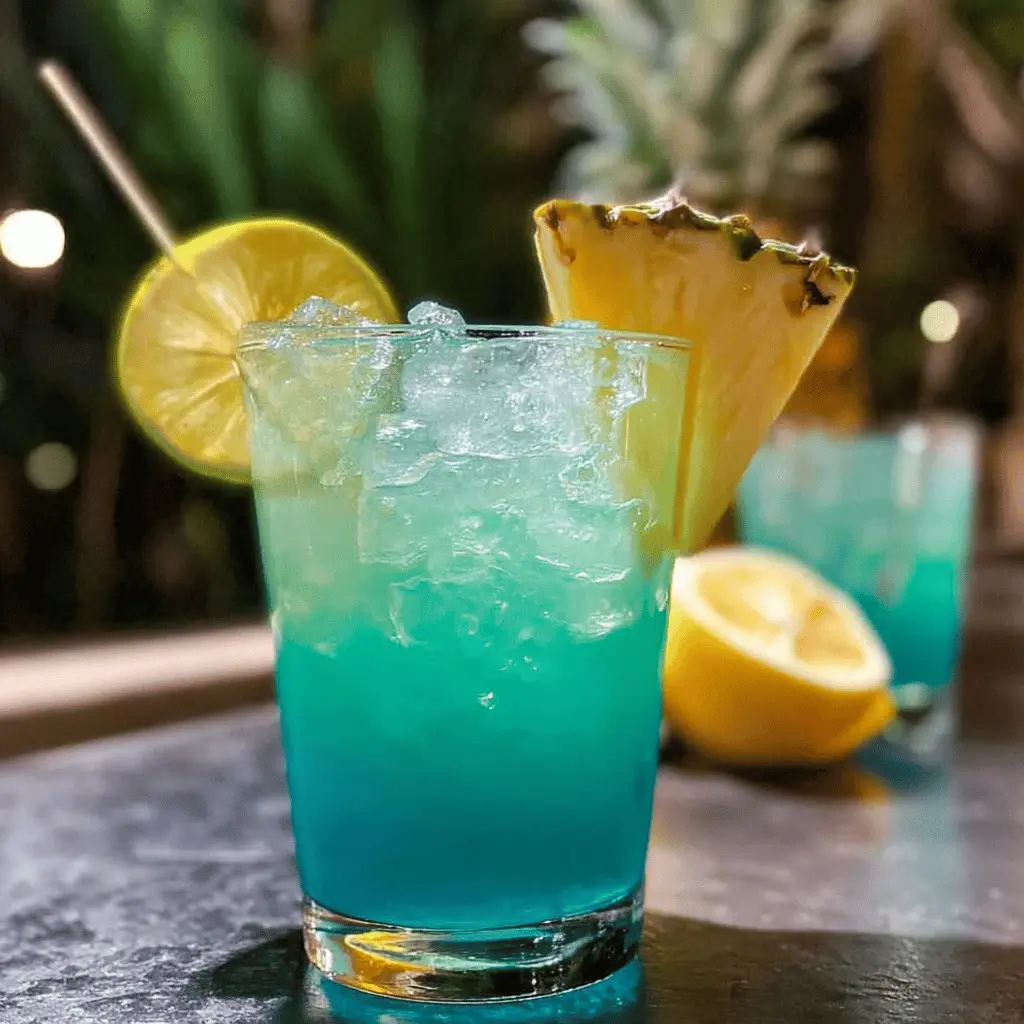 Easy Blue Hawaiian Mocktail Recipe