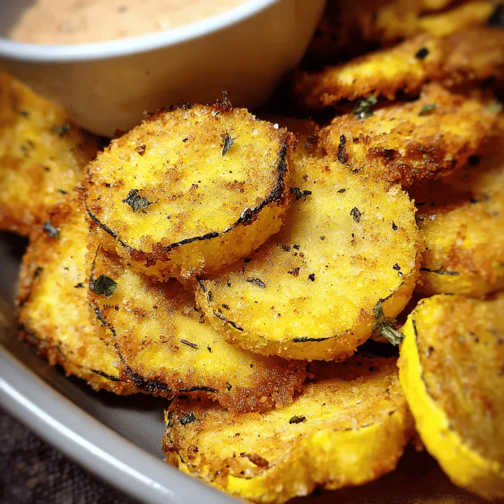 Crispy Air Fryer Yellow Squash Recipe