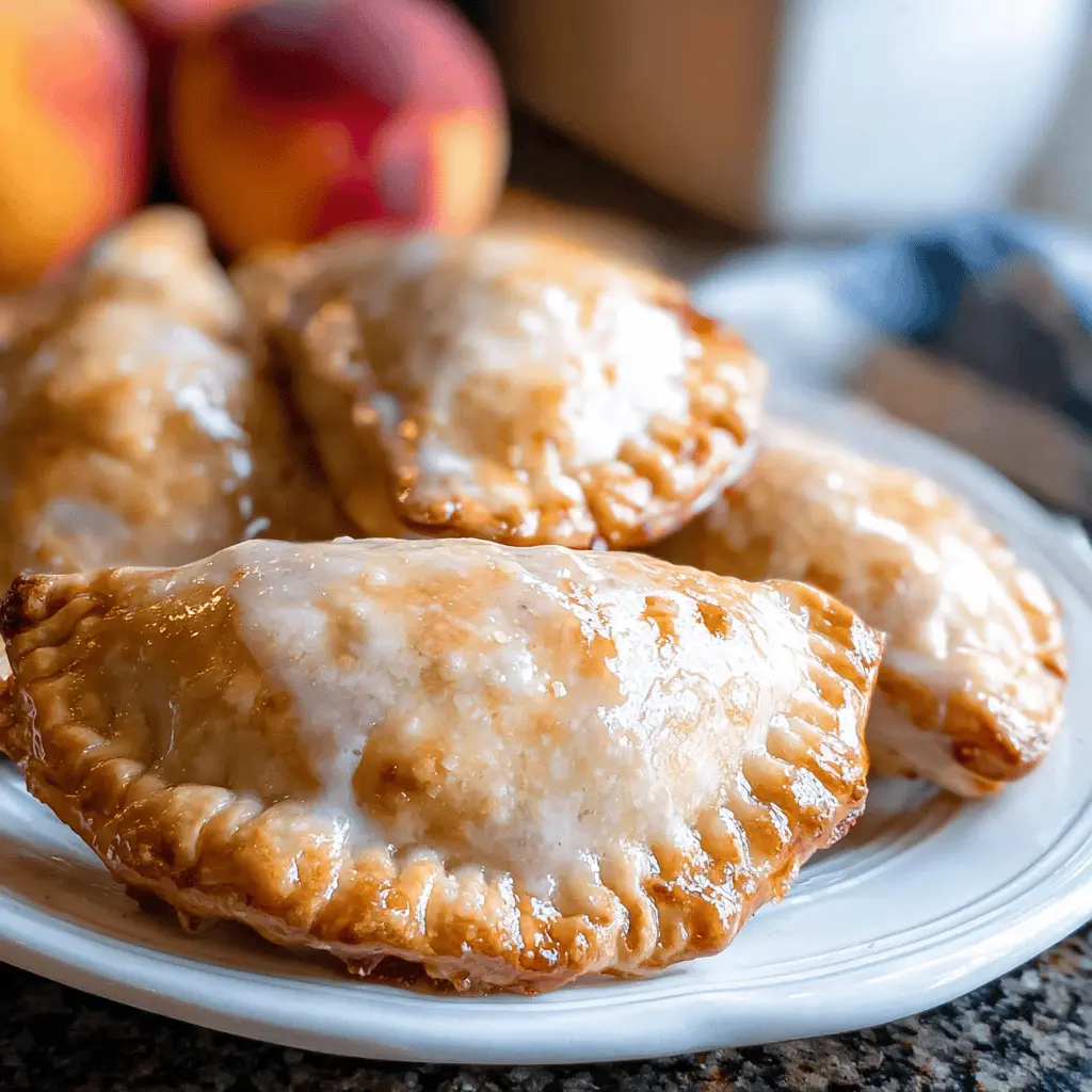 Easy Homemade Peach Hand Pies Recipe