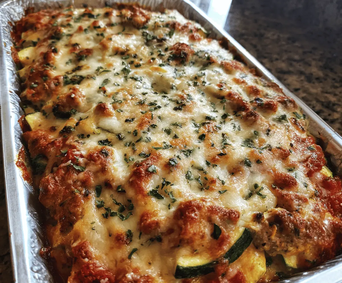Easy Italian Chicken and Zucchini Bake Recipe