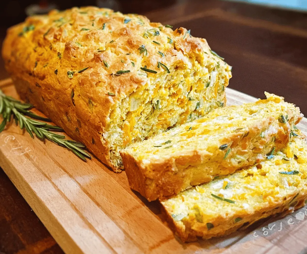 Herb and Cheddar Squash Bread Recipe