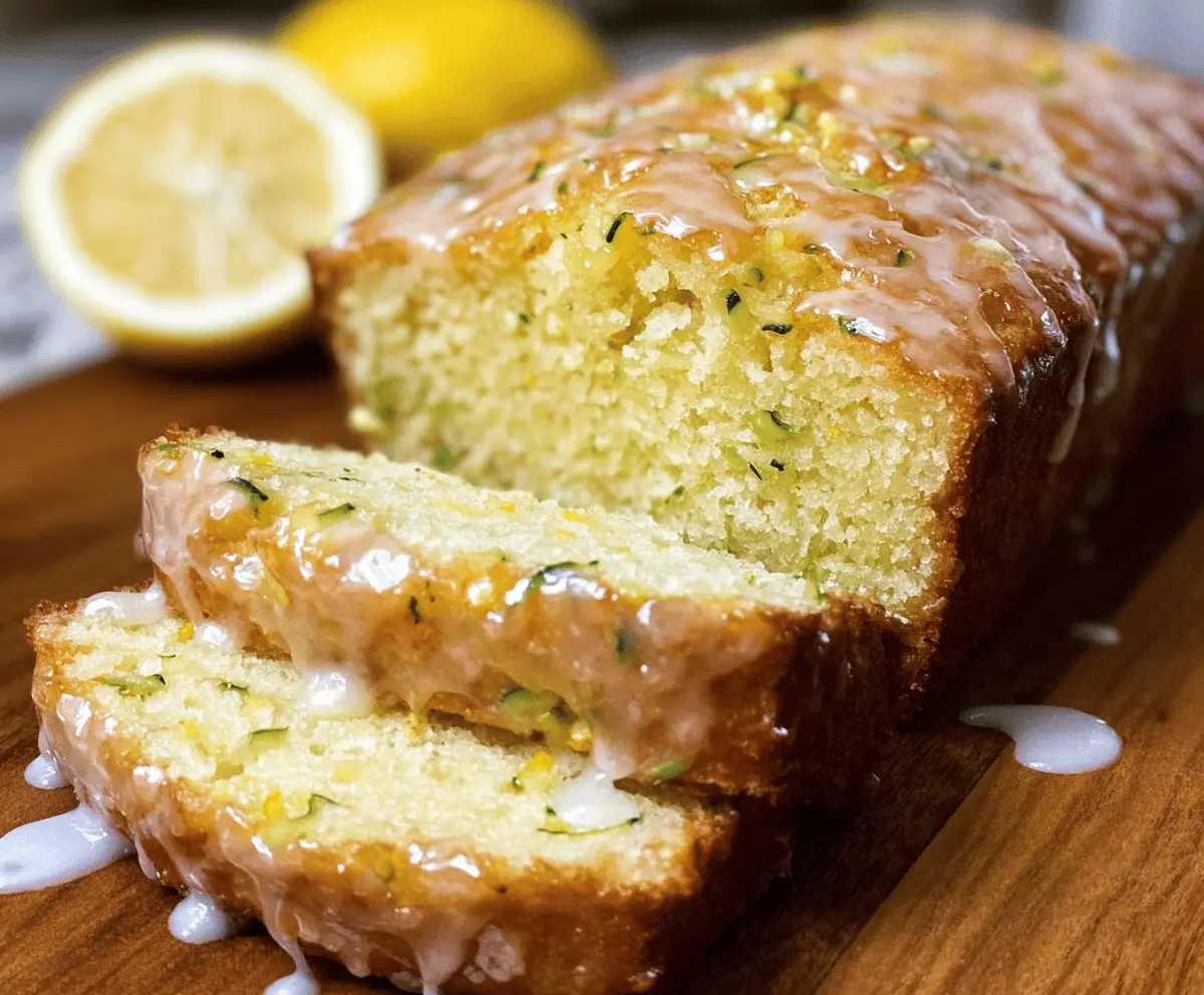 Pioneer Woman’s Moist Lemon Zucchini Bread Recipe