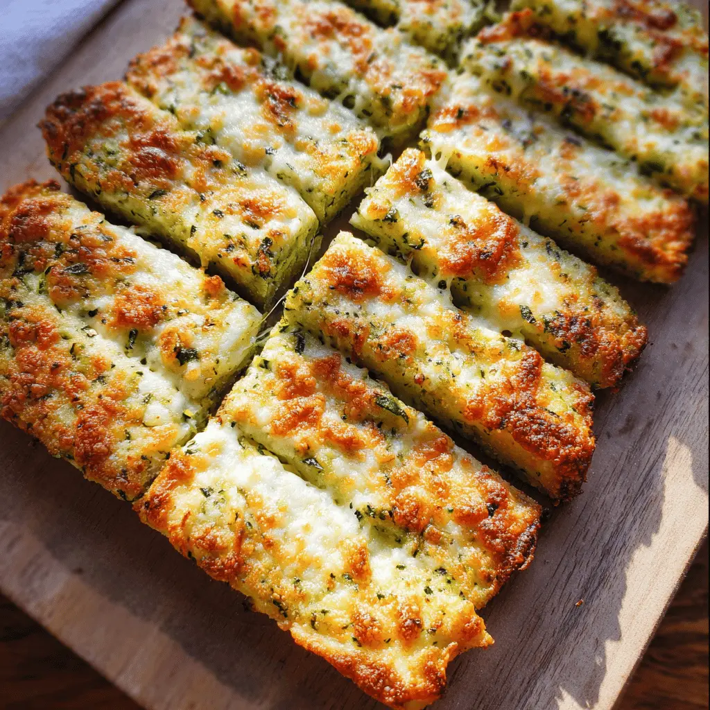 Easy Zucchini Breadsticks Recipe for Kids
