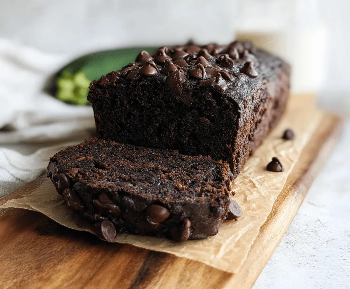Moist Gluten-Free Chocolate Zucchini Bread Recipe