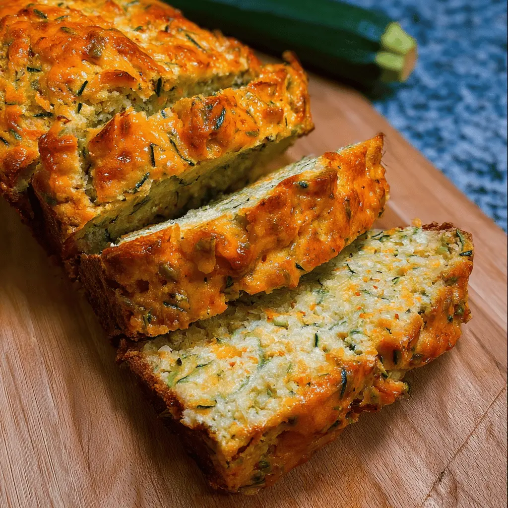Easy Zucchini Cheese Bread Recipe
