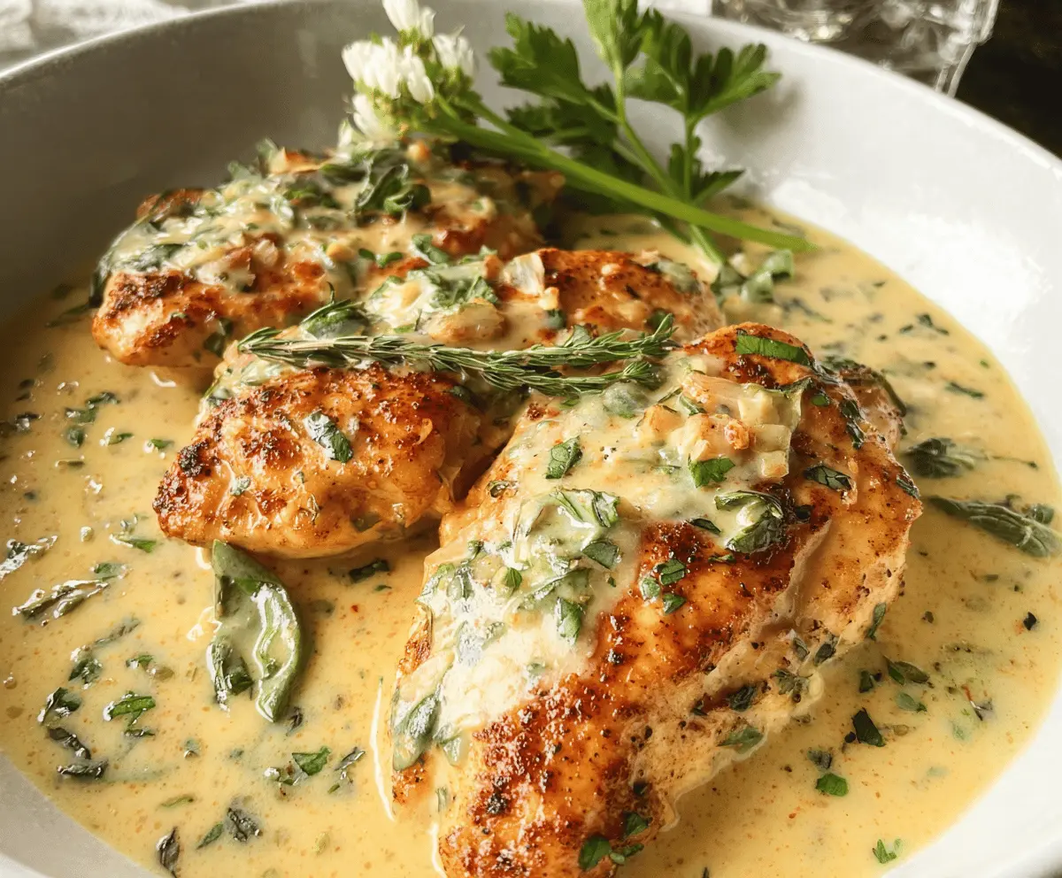 Creamy Herb Chicken Recipe for Easy Dinners