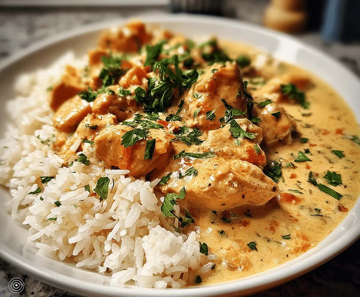 Creamy Chicken and Rice Comfort Meal Recipe