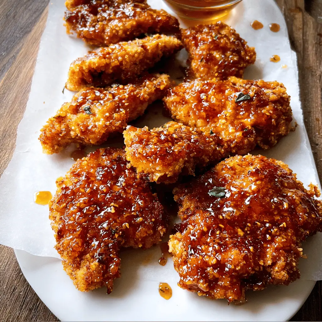 Crispy Baked Hot Honey Chicken Recipe