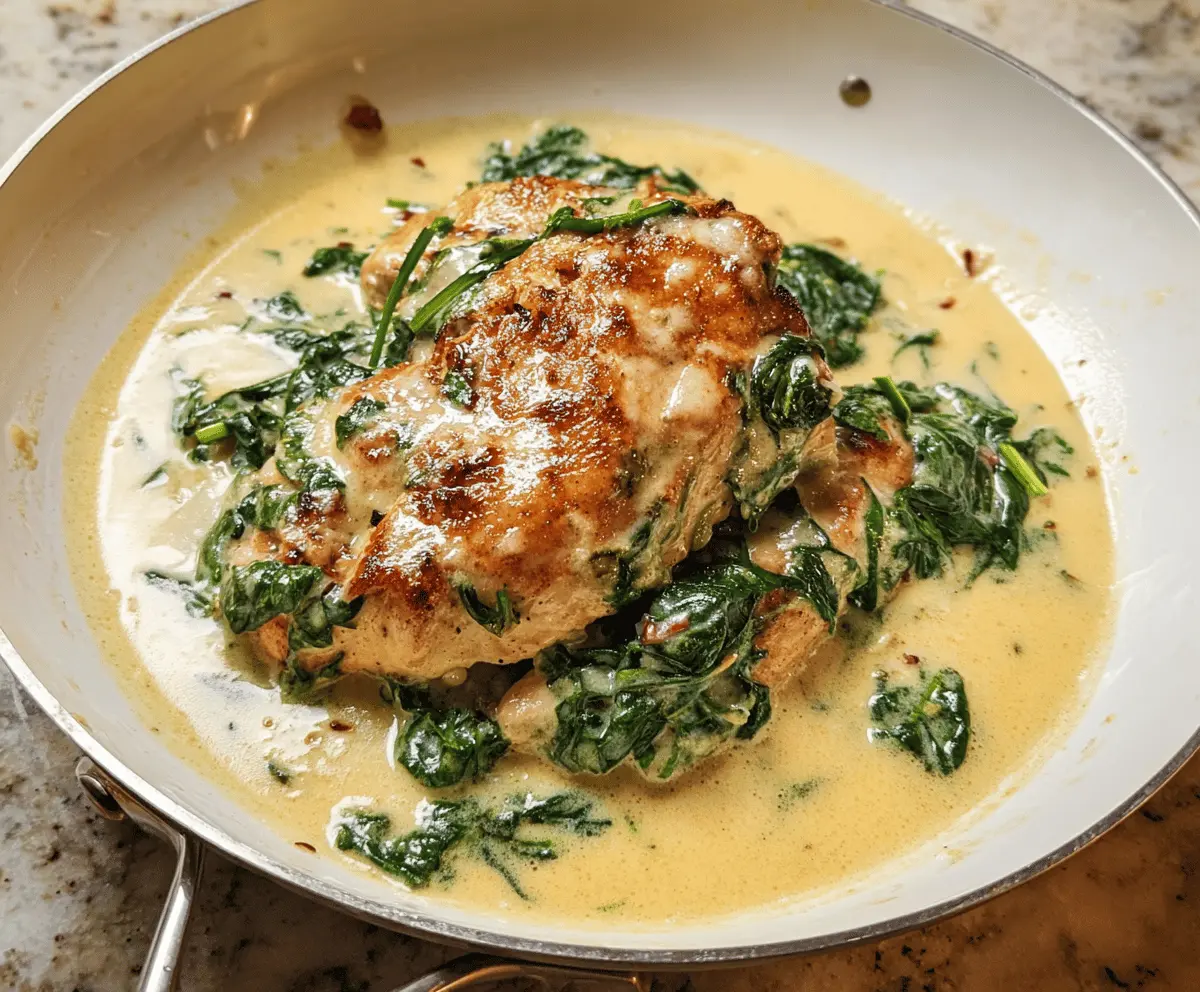 Creamy Chicken Florentine Recipe That’s Easy and Delicious
