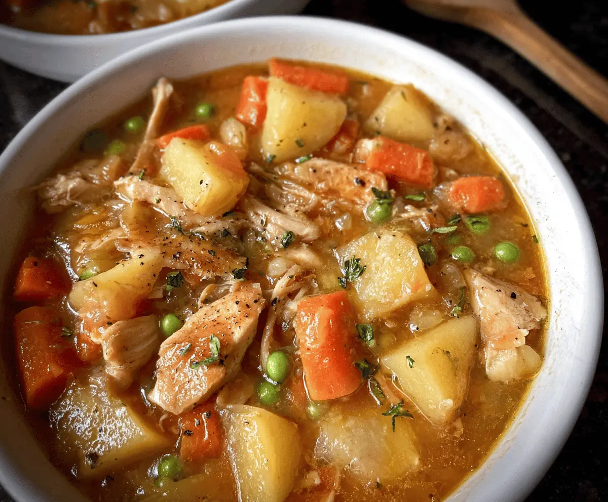 Easy Slow Cooker Chicken Stew Recipe for Cozy Dinners