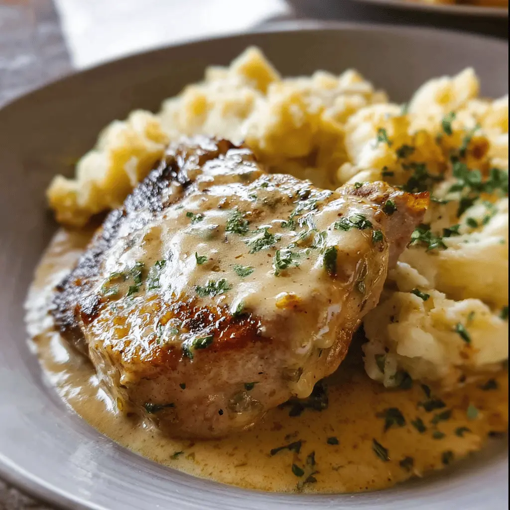 Creamy Ranch Slow Cooker Pork Chops Recipe