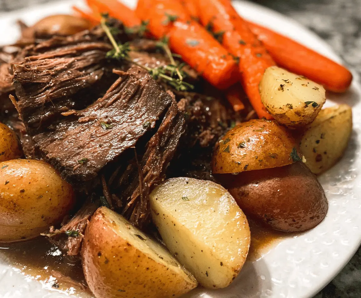 Easy Instant Pot Pot Roast Recipe