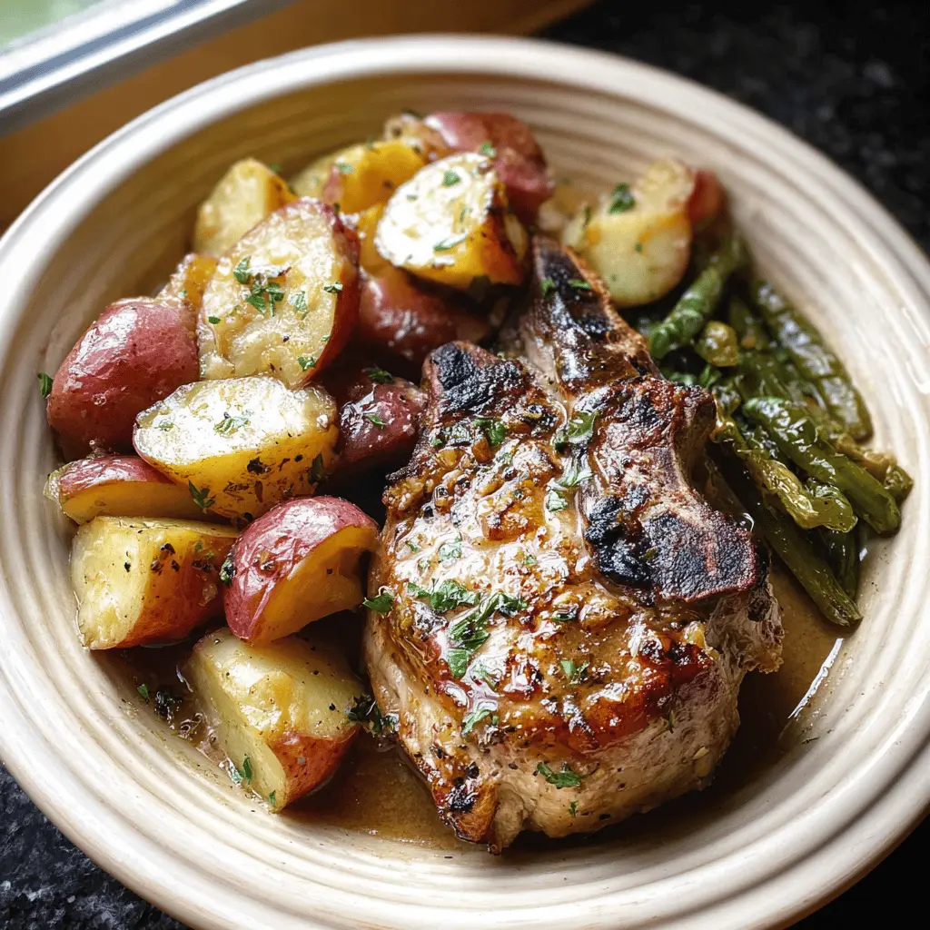 Easy Crock Pot Pork Chops and Potatoes Recipe