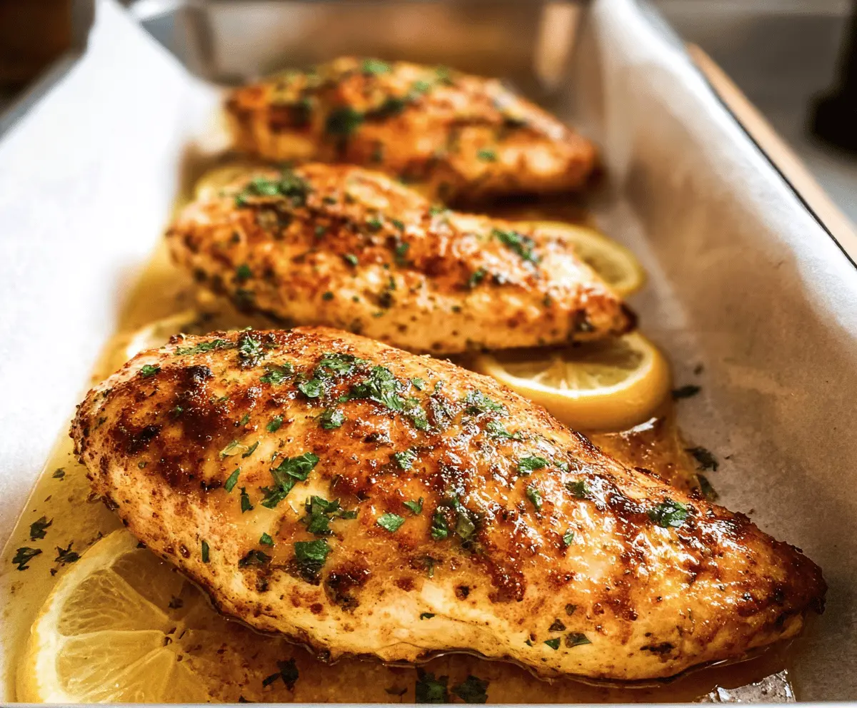 Simple Oven Baked Chicken Breast Recipe for Juicy Flavor