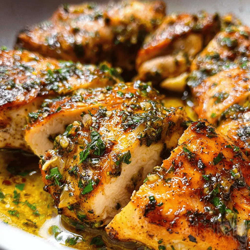 Easy Garlic Butter Chicken Recipe