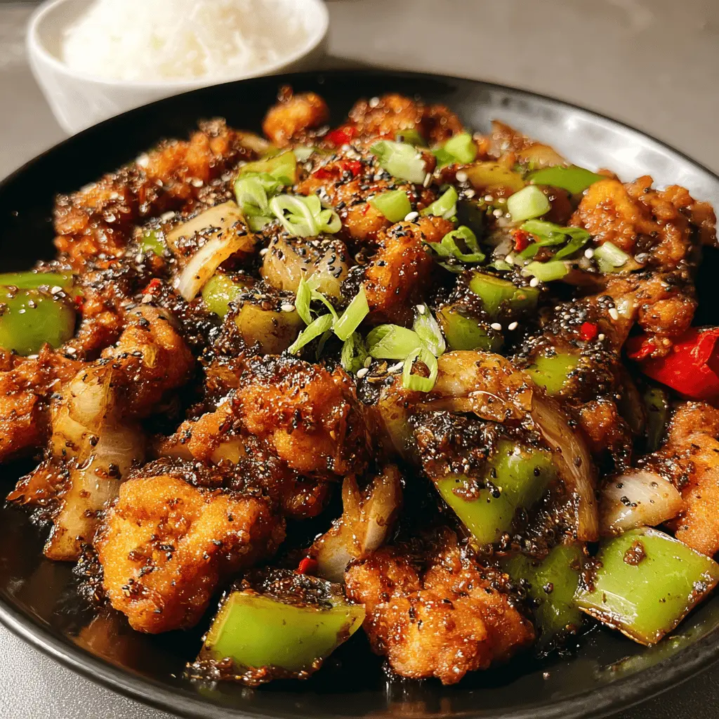 Easy Black Pepper Chicken Recipe For Dinner