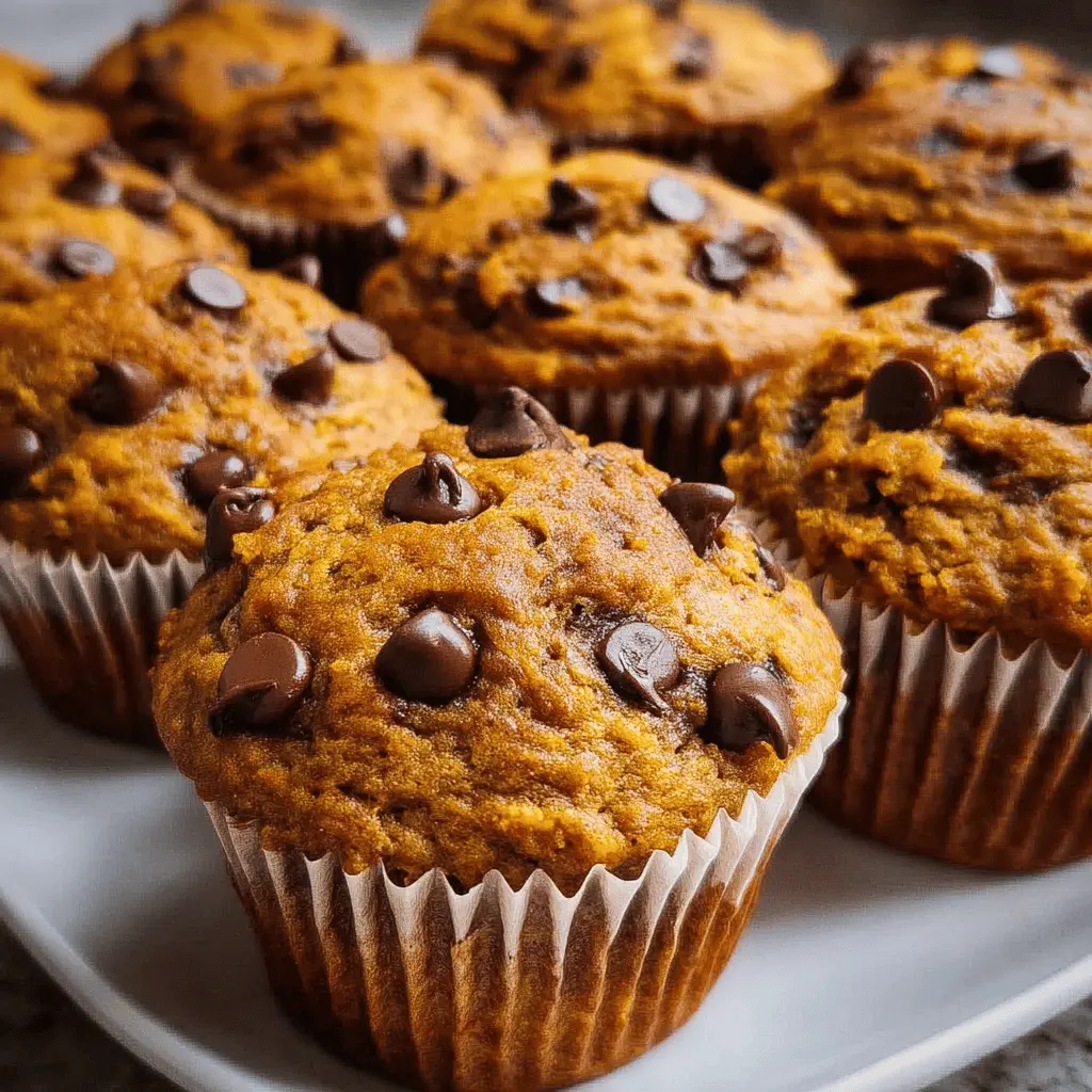 Moist Pumpkin Chocolate Chip Muffins Recipe