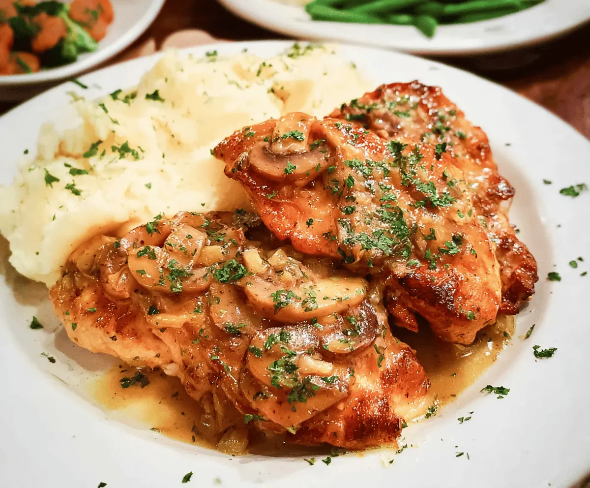 Texas Roadhouse Smothered Chicken Recipe Made Easy