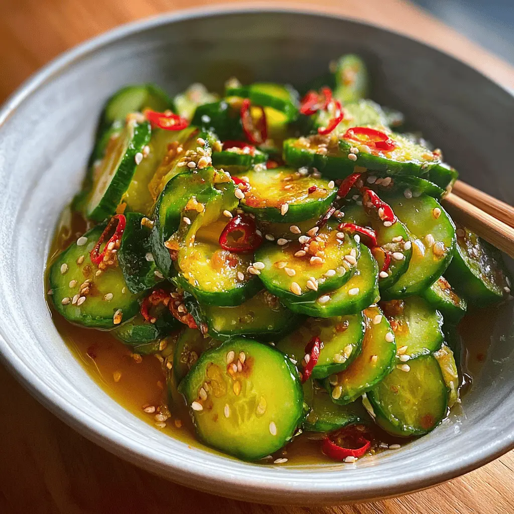 Easy Asian Cucumber Salad Recipe with Fresh Flavors