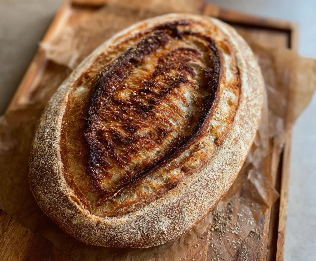 Delicious cinnamon swirl sourdough discard bread sliced, showcasing its soft texture and rich cinnamon filling.