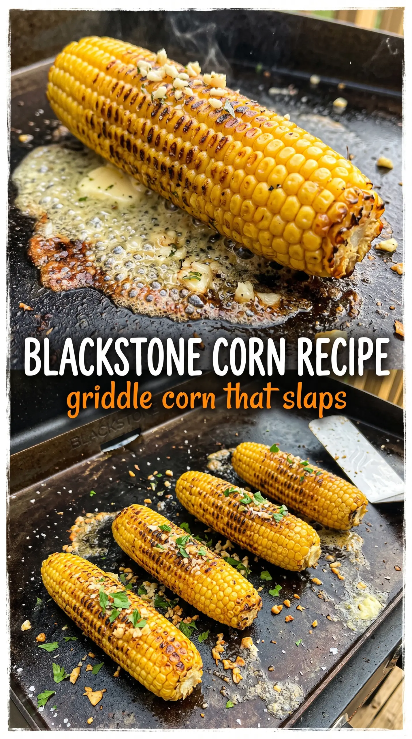 Blackstone Corn on the Cob smoky buttery