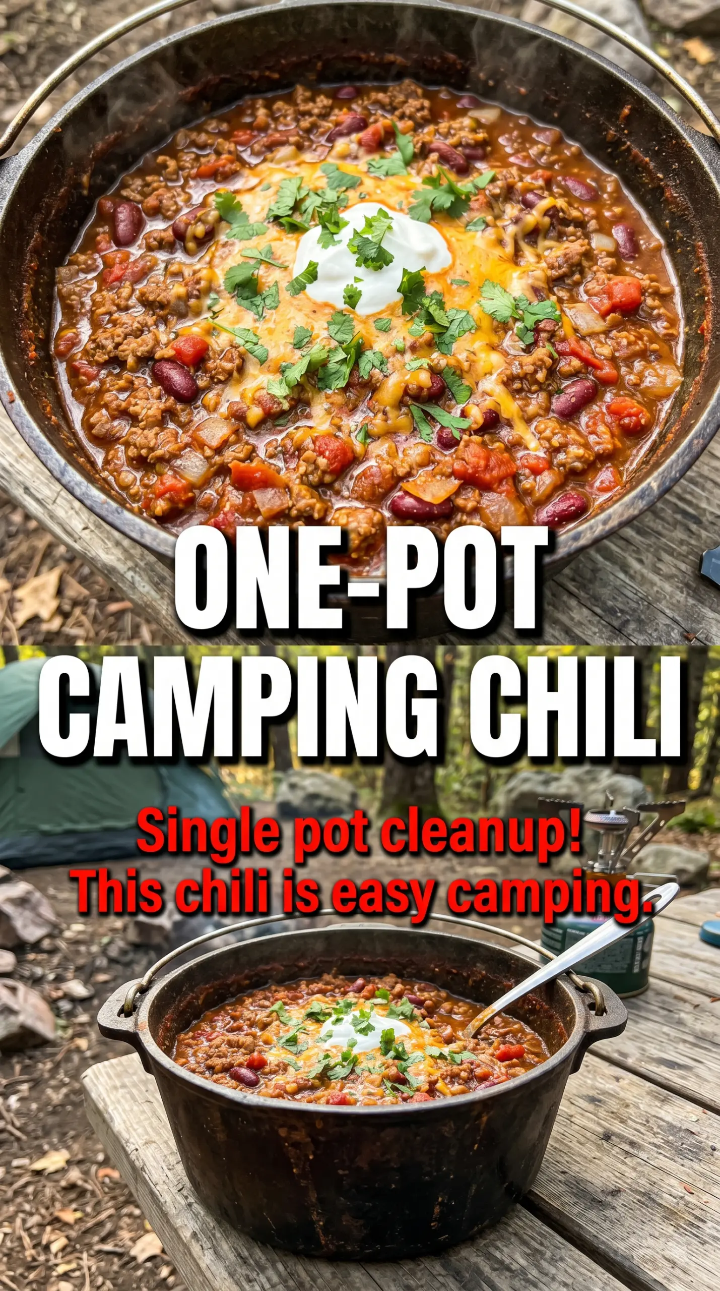 Campfire chili hearty smoky