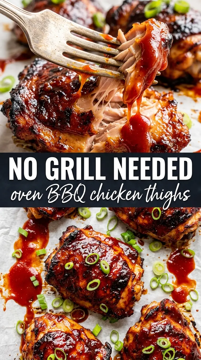 Cooked chicken thighs with sauce