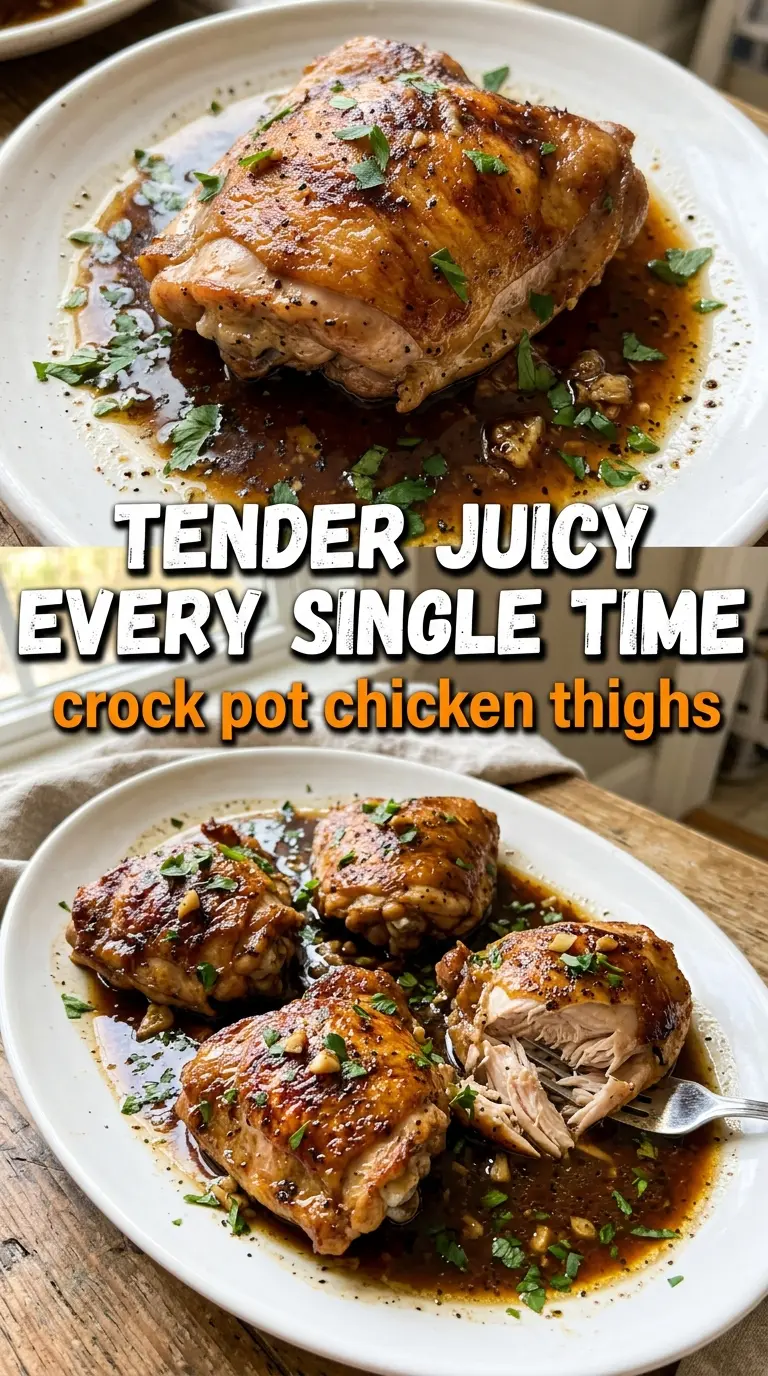 Cooked chicken thighs with sauce