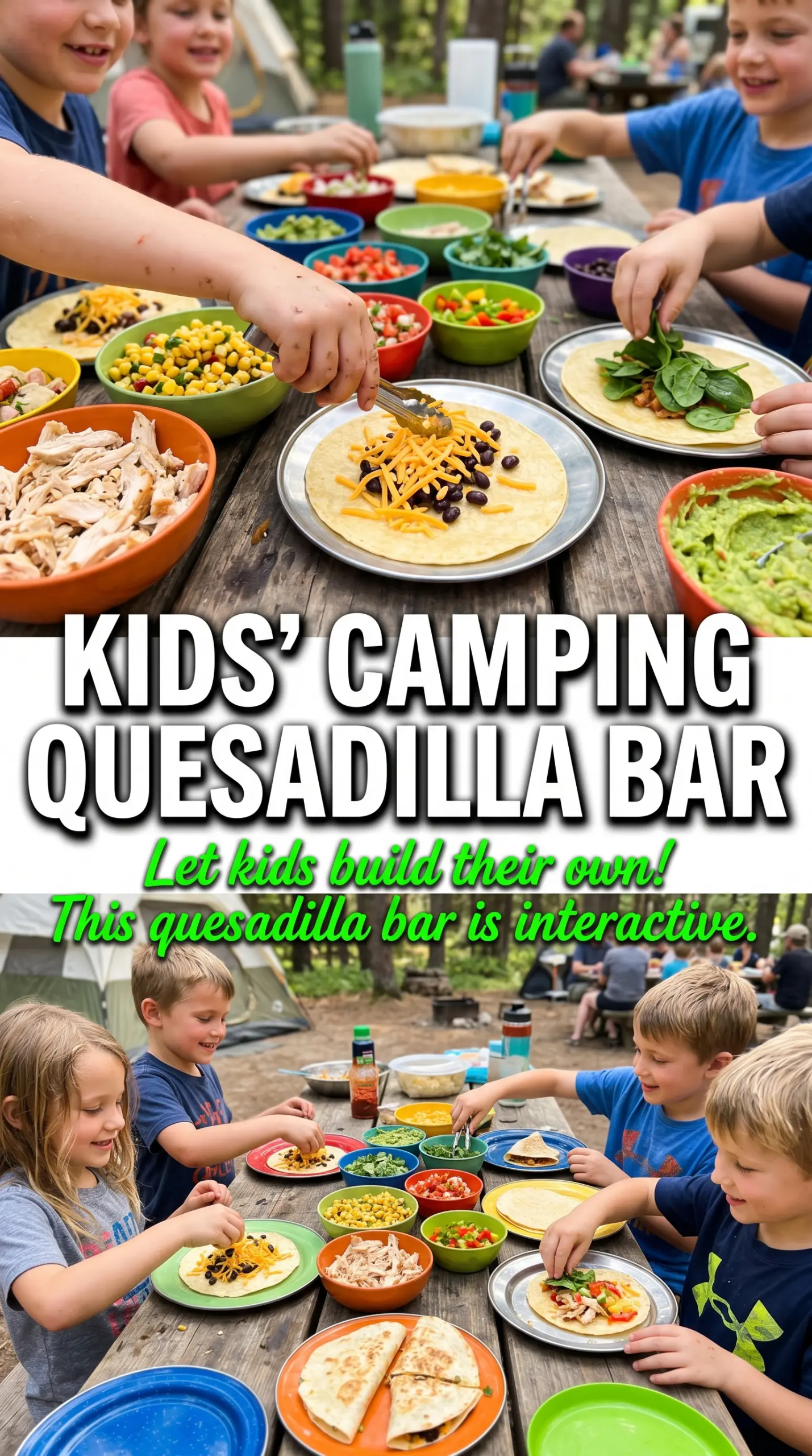 Grilled Campfire Quesadillas smoky cheesy grilled