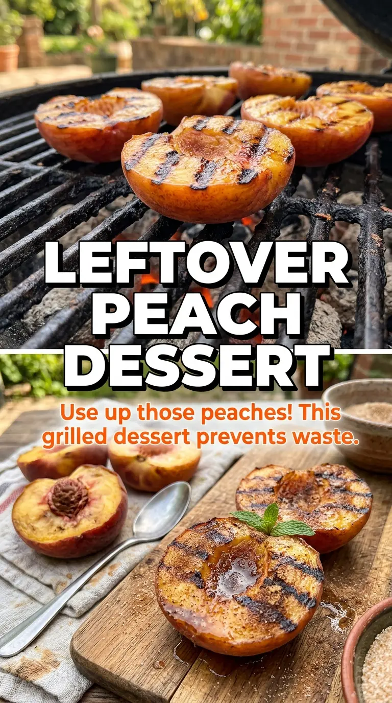Grilled Peaches with Cinnamon and Brown Sugar caramelized peaches, warm dessert, vanilla ice cream