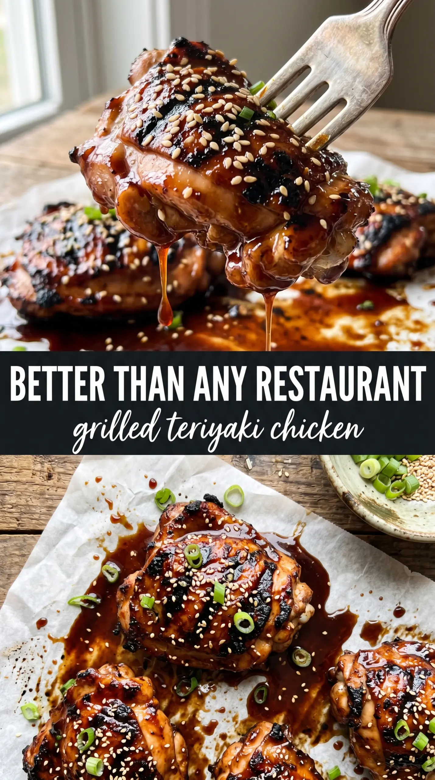 Cooked chicken with sauce