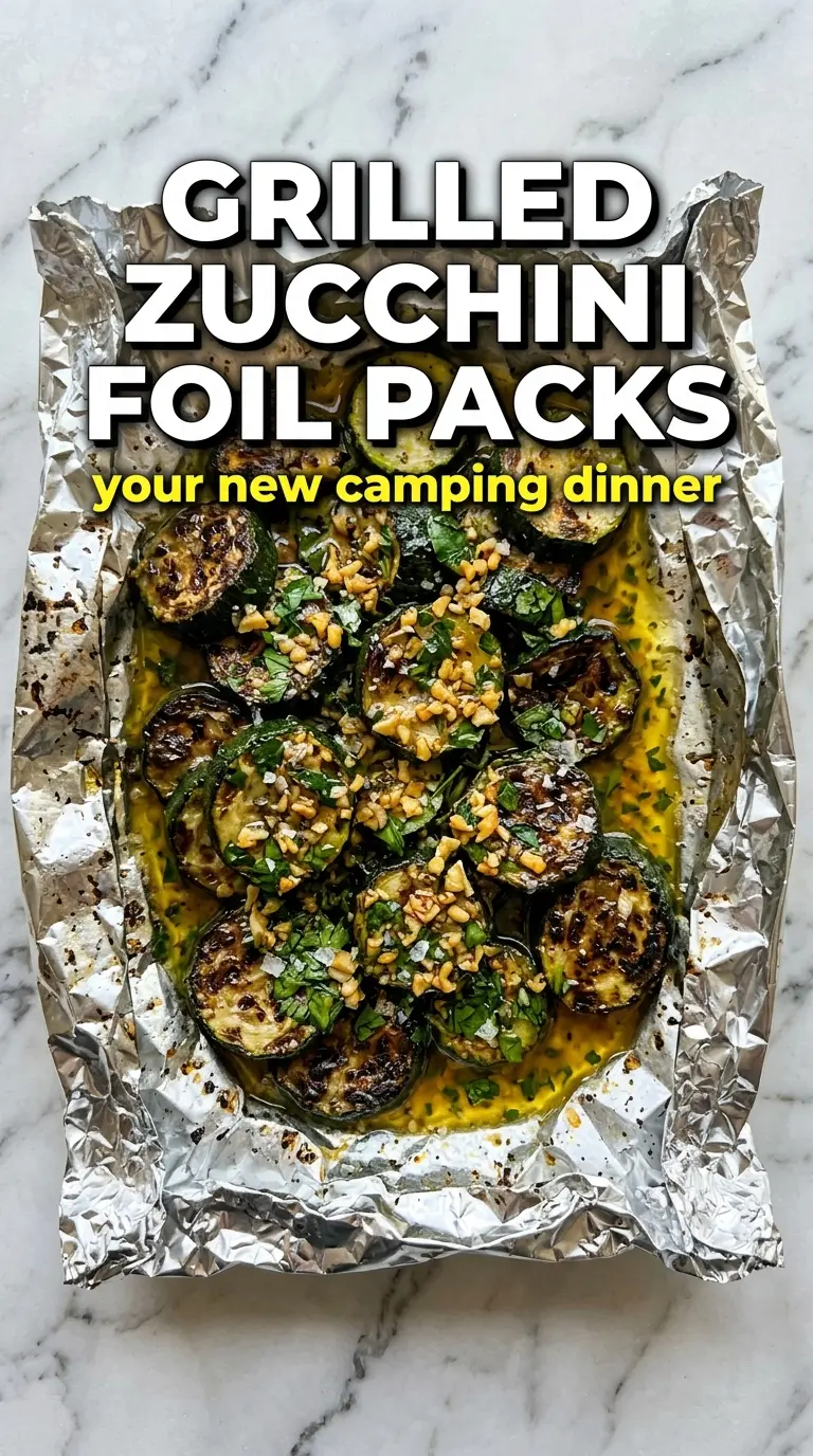 Grilled zucchini slices with toppings